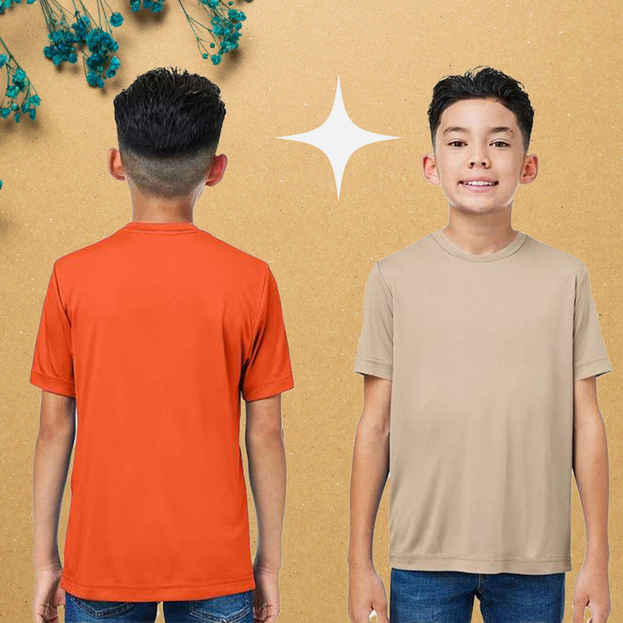 CORE365® Youth Capital Performance T Shirt Moisture Wicking UPF 50 Protection