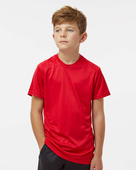 Paragon Youth Islander performance athletic tee with breathable lightweight material