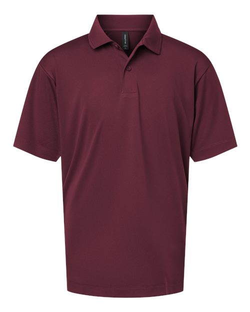 AllPro® Youth Pro Lock Performance Polo Moisture Wicking UPF 50 Protection