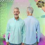 Paragon® Men’s Long Sleeve Fishing Shirt - Quick Dry Sun Protection