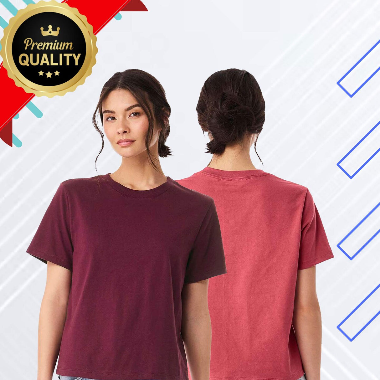 BELLA + CANVAS® Women’s 6 oz Premium Cotton Tee