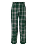 Boxercraft® Men’s Harley Flannel Pants Double-Brushed Cotton, Elastic Waist & Plaid Design