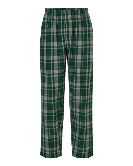 Boxercraft® Men’s Harley Flannel Pants Double-Brushed Cotton, Elastic Waist & Plaid Design