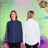 HUK® Women’s Long Sleeve Performance Shirt UPF 30+ Protection with Button Roll-Up Sleeves