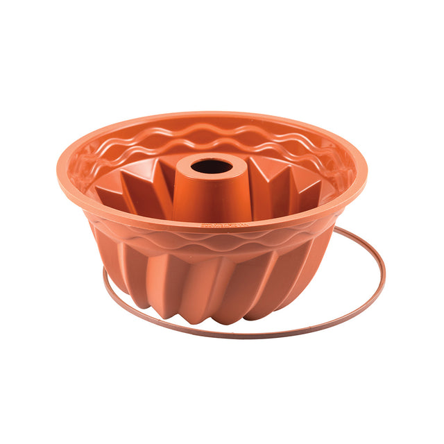 Silikomart Flexible Bakeware Kugelhopf 74 Oz, 8.66" Dia x 4.33" High