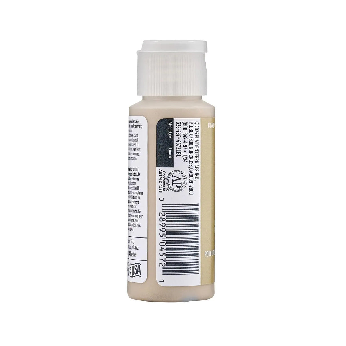FolkArt Perle Acrylic Paint - Shimmering Silk (2 oz Bottle)