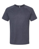 Men's Heather CVC Raglan Tee