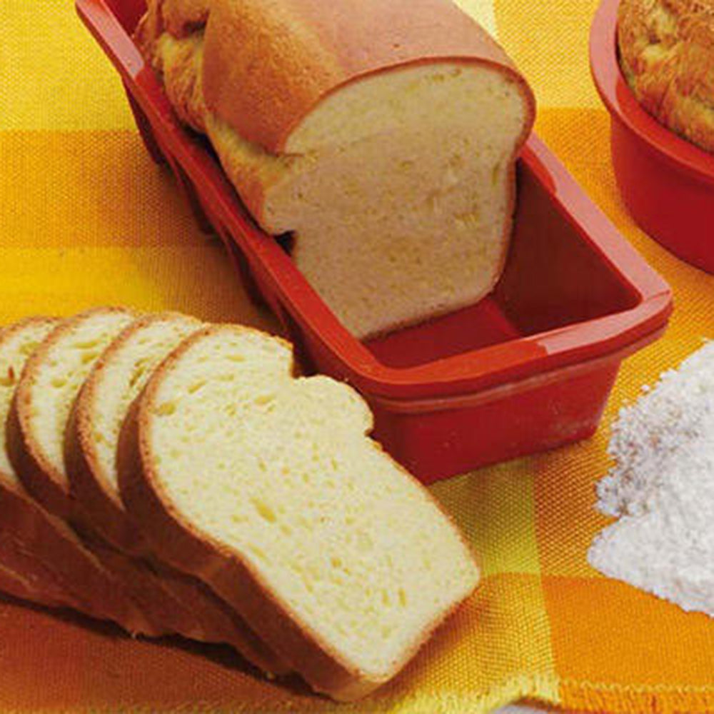 Silikomart Flexible Bakeware Plum Cake 50.7 Oz, 9.45" x 4.13" x 2.56" High