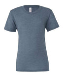 Retail fit triblend tee in Black Heather, Gray Triblend, Navy and White for lifestyle apparel
