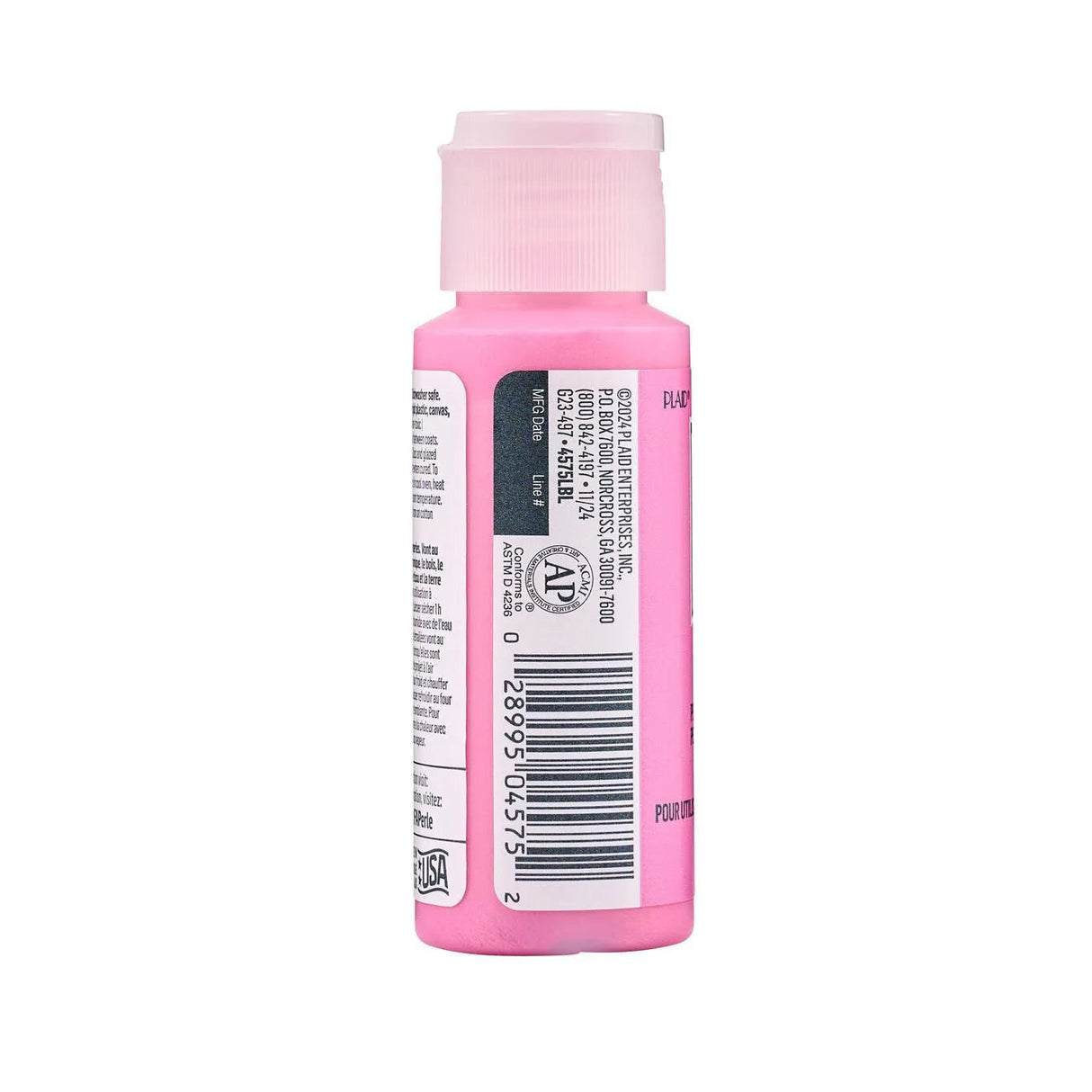 FolkArt Perle Acrylic Paint - Strawberry Ice (2 oz Bottle)