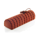 Silikomart Silicone Log (Buche) Freezing and Baking Mold, 250x90mm x 70mm High