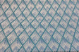 Robert Allen Rhombi Forms Cotton Fabric - Deep Pool Blue Chevron, 55" Width (1 Yard)
