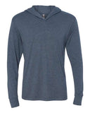 Next Level Unisex Triblend Hooded Long Sleeve Pullover T-Shirt