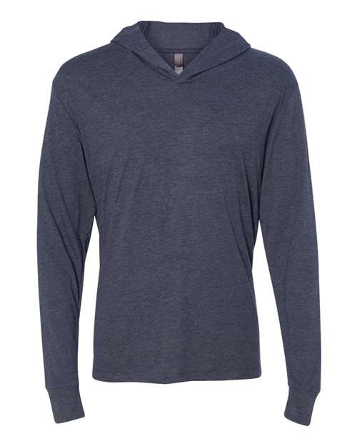 Next Level Unisex Triblend Hooded Long Sleeve Pullover T-Shirt