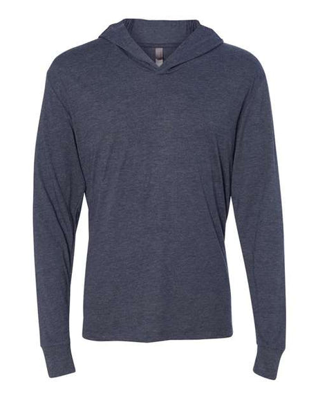 Next Level Unisex Triblend Hooded Long Sleeve Pullover T-Shirt