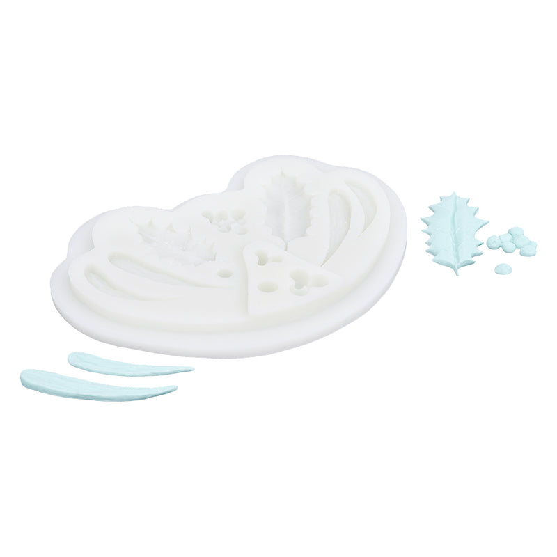 O'Creme Silicone Mistletoe Fondant Mold