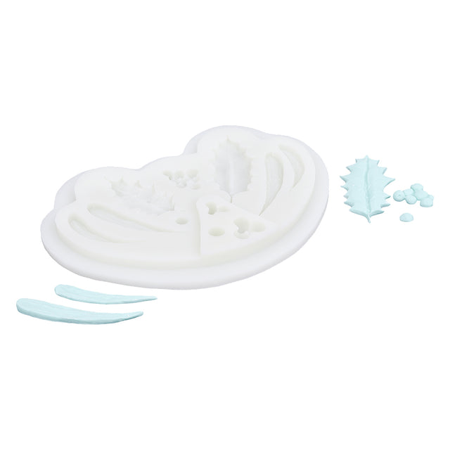 O'Creme Silicone Mistletoe Fondant Mold