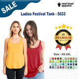Next Level® Ladies Festival Sleeveless Tank Top