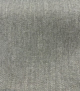 Prescott Linen Herringbone Chenille Upholstery Fabric - Linen White Herringbone, 56" Width (1 Yard)