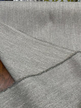 Prescott Linen Herringbone Chenille Upholstery Fabric - Linen White Herringbone, 56" Width (1 Yard)