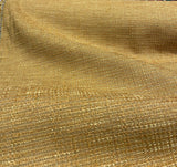 Manhattan Chenille Upholstery Fabric - Sun Yellow, Two-Toned, 56" Width (1 Yard)
