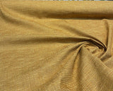Manhattan Chenille Upholstery Fabric - Sun Yellow, Two-Toned, 56" Width (1 Yard)