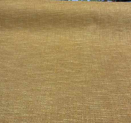 Manhattan Chenille Upholstery Fabric - Sun Yellow, Two-Toned, 56" Width (1 Yard)