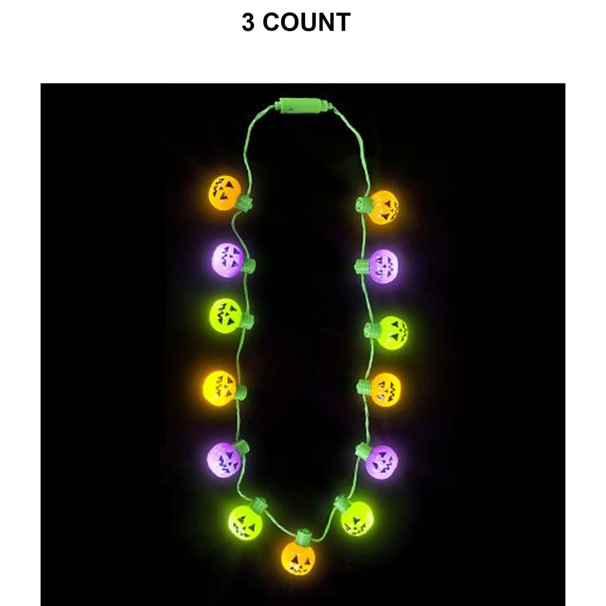 Light Up Skull Necklace