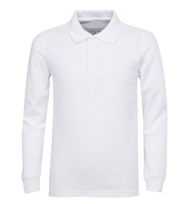 Long Sleeve Pique Polo Shirt | RADYAN®