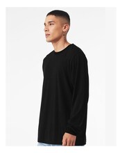 Image 1: Bella Canvas Unisex Long Sleeve Jersey TeeImage 2: Soft cotton jersey long sleeve shirtImage 3: Premium unisex Bella Canvas apparelImage 4: Blank long sleeve tee for custom printingImage 5: Lightweight casual layering shirtImage 6: Comfortable jersey t-shirt style