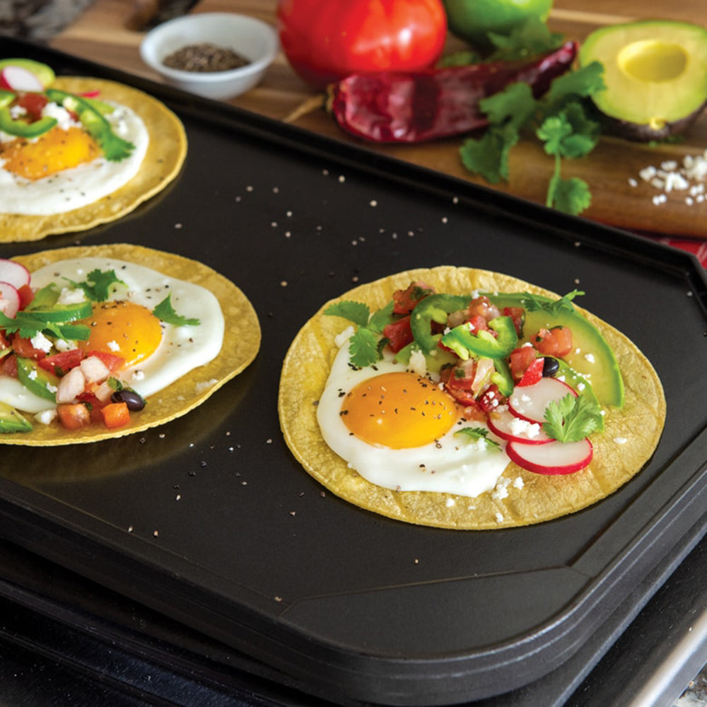 Nordicware 2 Burner Reversible Grill Griddle