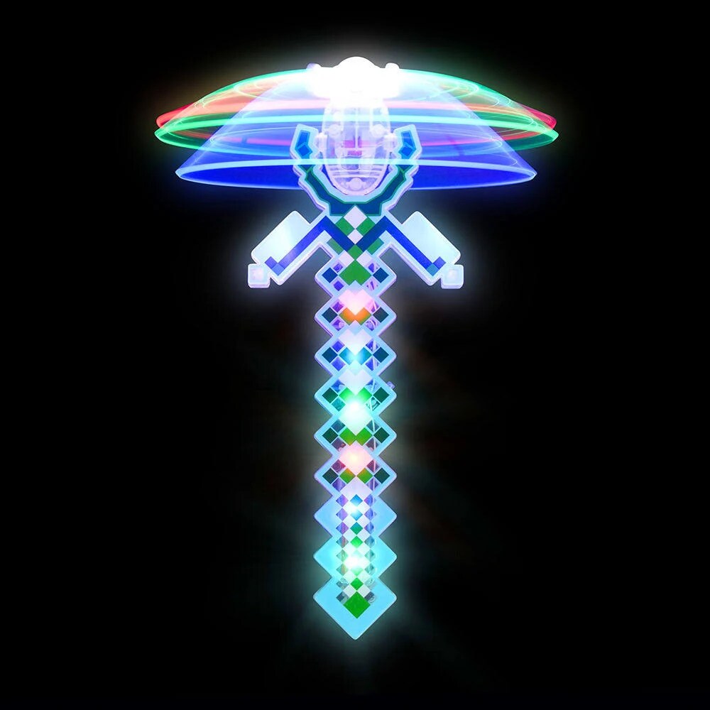 Light Up Pixel Spinner Wand
