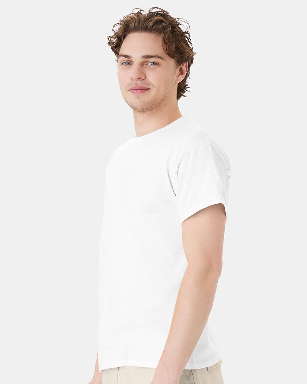 6 Pack EcoSmart Men's Crewneck Short Sleeve T-Shirt