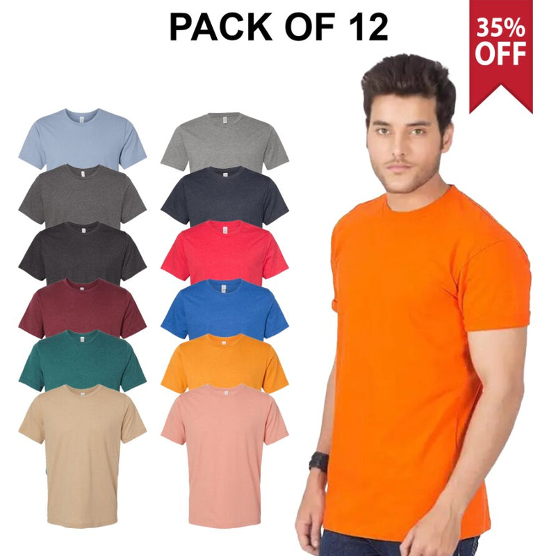 12 Pack: Gildan® Heavy Cotton Crewneck Short Sleeve T-Shirt