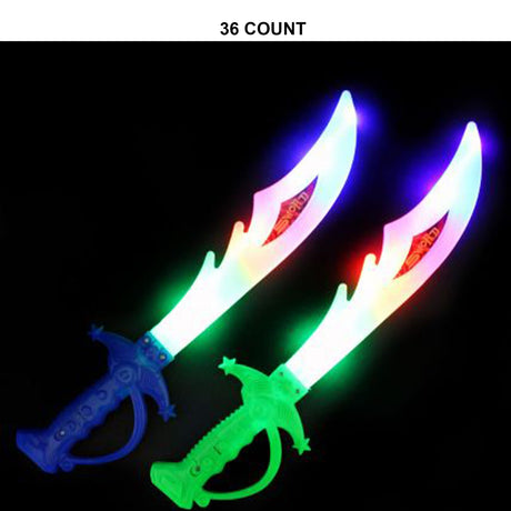 Flashing Pirate Swords