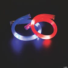 Flashing Tube Bracelets