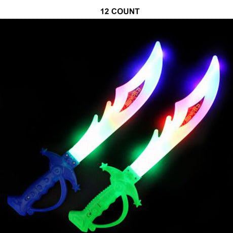 Flashing Pirate Swords