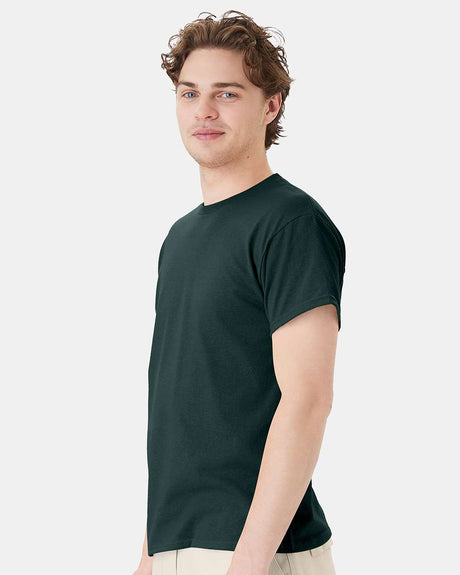 6 Pack EcoSmart Men's Crewneck Short Sleeve T-Shirt