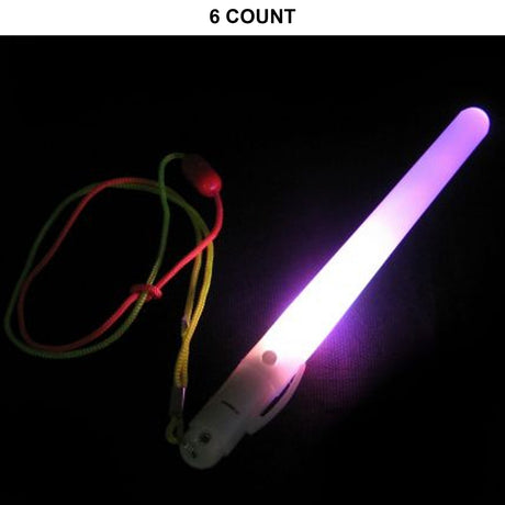 Glowing LED Wands with Lanyard