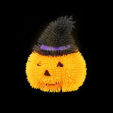 Light Up Pumpkin with Hat Puffer
