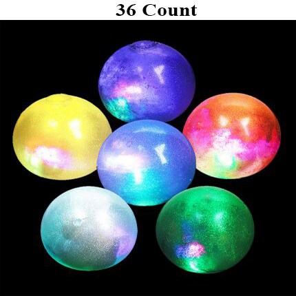 Flashing Galaxy Squeeze Ball