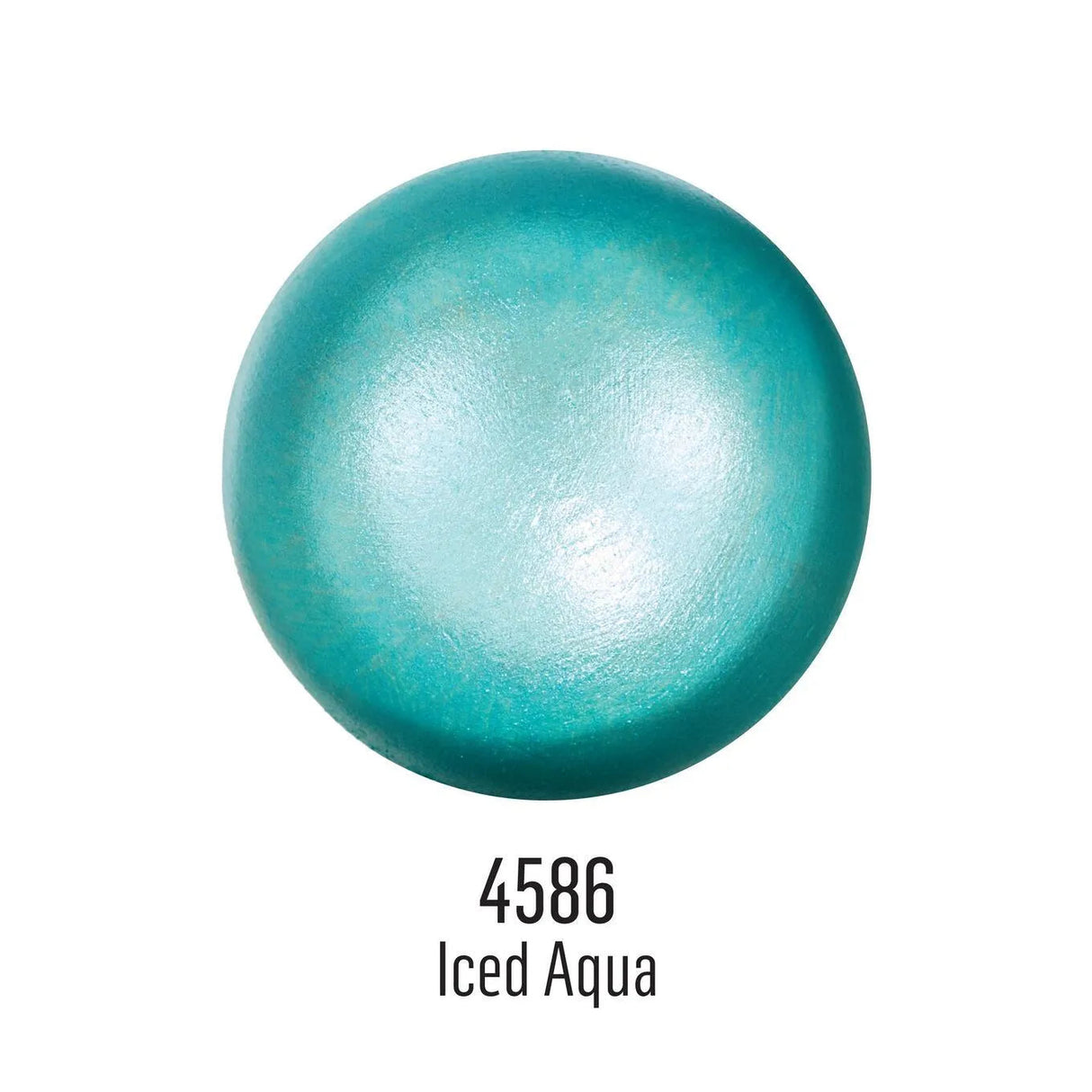FolkArt Perle Acrylic Paint - Iced Aqua (2 oz Bottle)