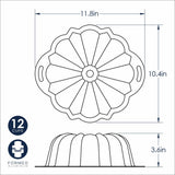 Nordicware Anniversary Bundt Pan 50342, 12 cup