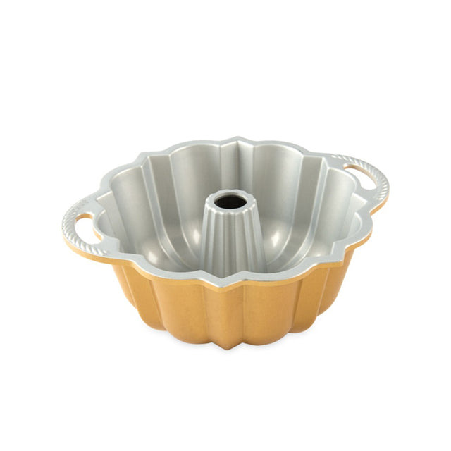 Nordic Ware 51277 Gold Anniversary Bundt Pan, 6 Cup