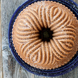 Nordicware Bavarian Bundt Cake Pan 10-Cup capacity 8-1/2" diam. Non Stick Cast Aluminum