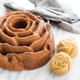 Nordicware 54148 Rose Bundt Cake Pan 10-cup capacity 8-1/2" Diam.