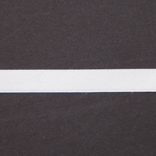 White Double Face Silk Satin Ribbon