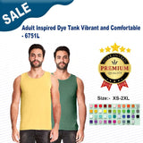 Next Level Apparel® Adult Inspired Dye Tank Vibrant and Comfortable