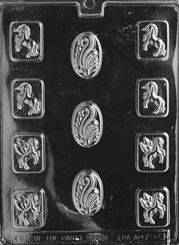 Mythological Mints Chocolate Mold - LPAO041