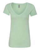 Next Level Women's CVC Deep V-Neck T-Shirt